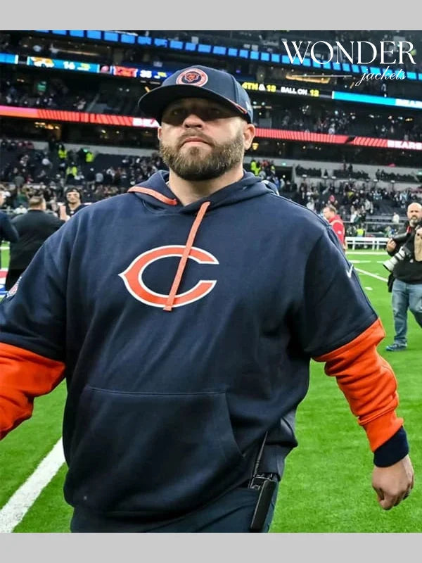 2024 Chicago Bears Blue Sideline Hoodie