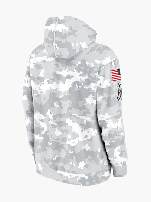 2024 Salute to Service Cincinnati Bengals Arctic Camo Hoodie