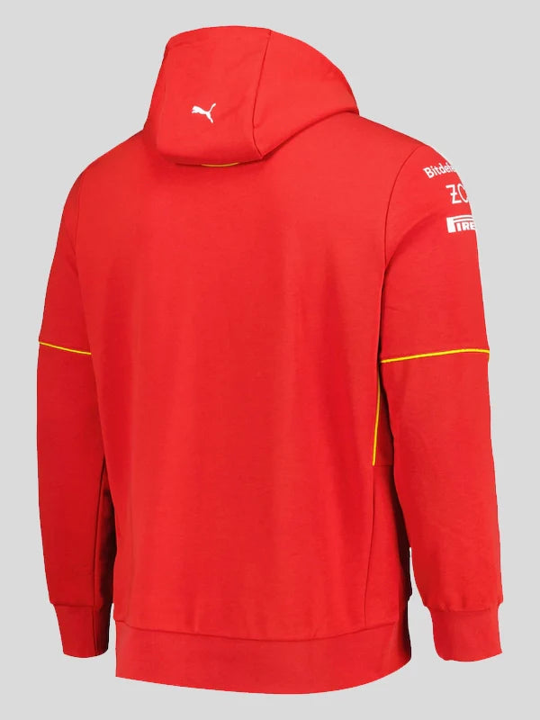 2024 Scuderia Ferrari Hoodie Red