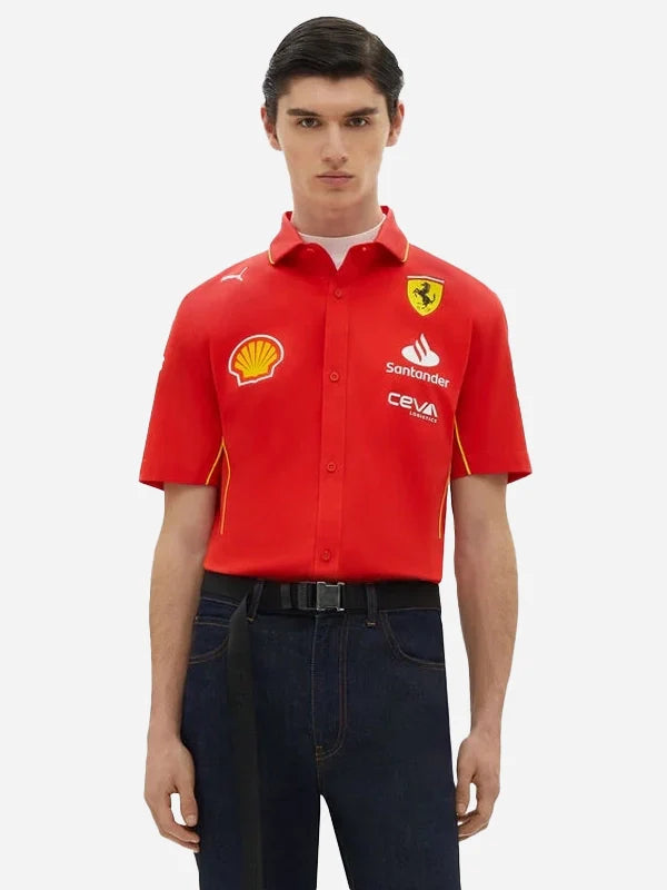 2024 Scuderia Ferrari Red Shirt