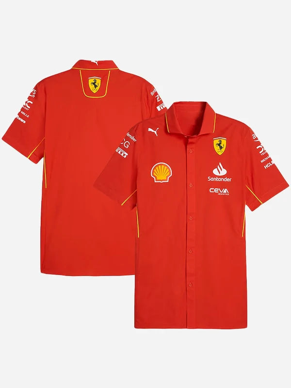 2024 Scuderia Ferrari Team Red Shirt