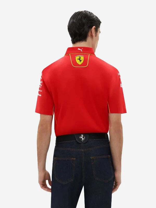 2024 Scuderia Ferrari Team Shirt Red