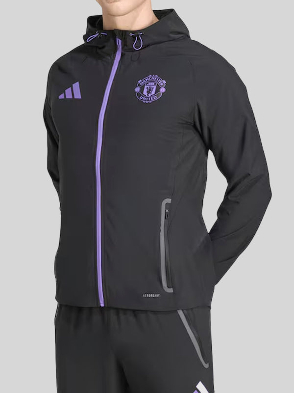 2025 Manchester United adidas Travel Jacket