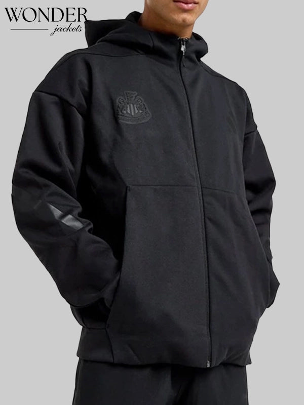 2025 Newcastle United FC Black Hoodie