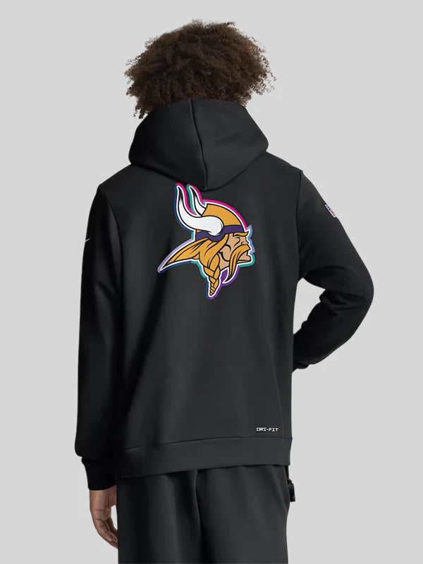 2025 Nike Crucial Catch Hoodie Minnesota Vikings
