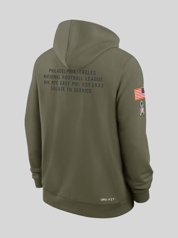 2025 Salute to Service Philadelphia Eagles Hoodie