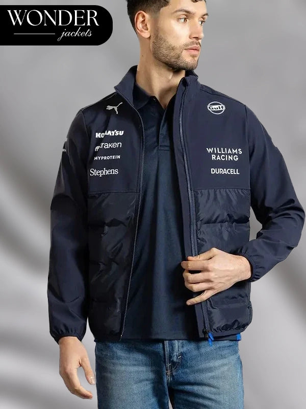 2025 Atlassian Williams Racing Team Hybrid Jacket
