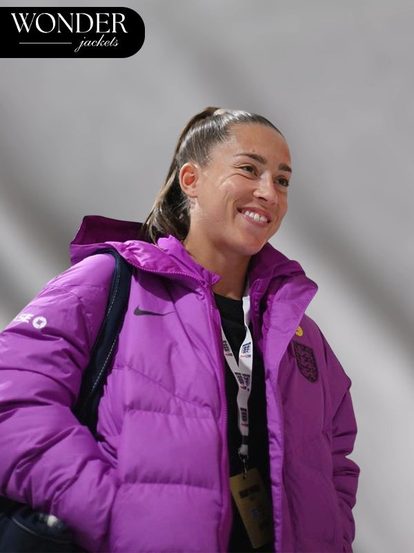 2025 England National Football Lionesses Nike Puffer Jacket