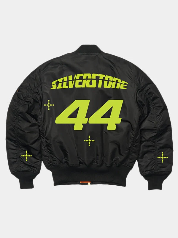 44 Lewis Hamilton Reversible M1 Bomber Jacket