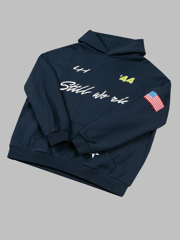 '+44 Still We Rise Hoodie Blue