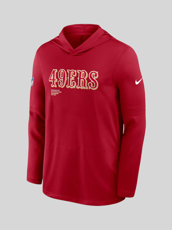49ers Nike Sideline Hoodie T-Shirt