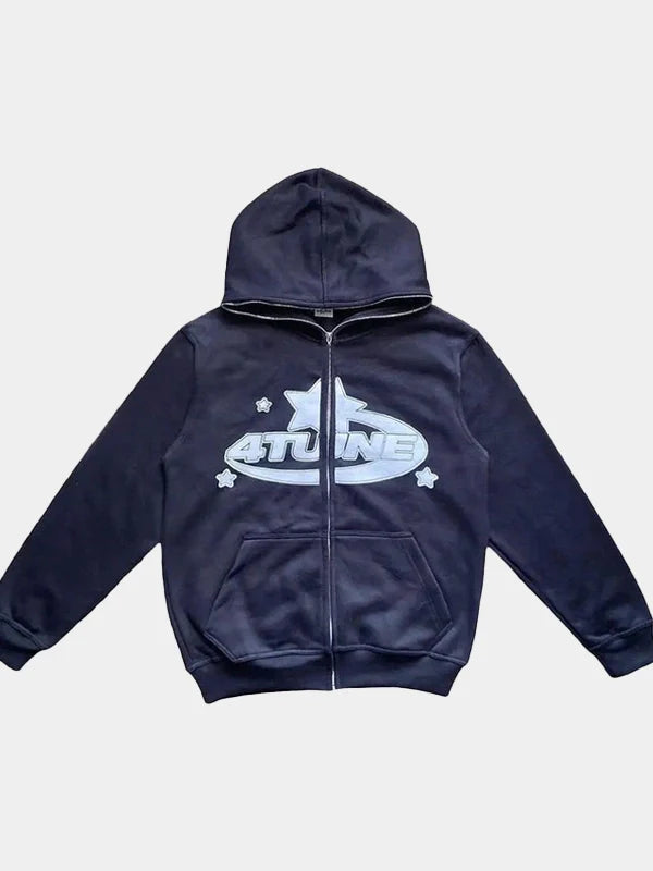 4Tune Blue Hoodie