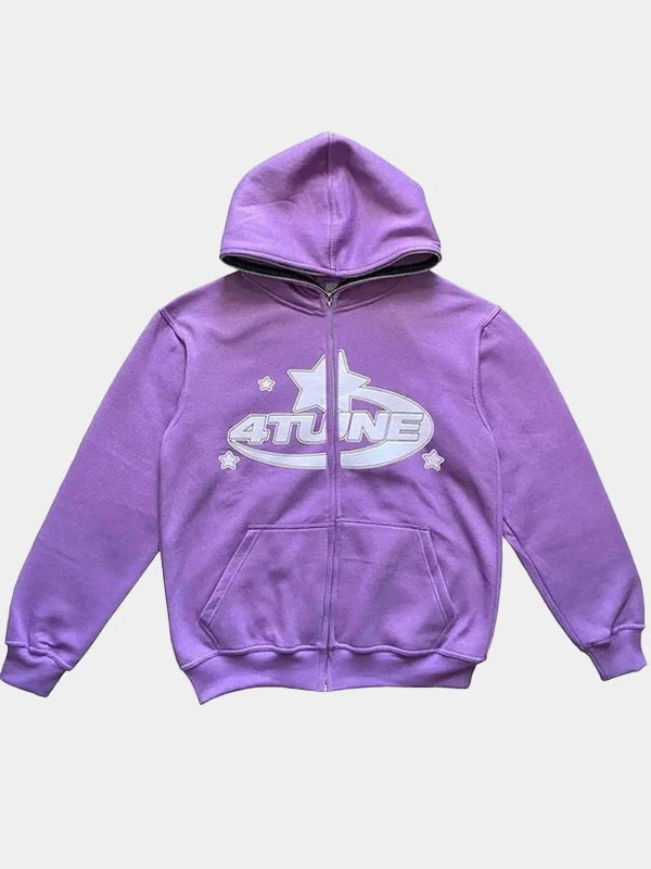 4Tune Purple Hoodie