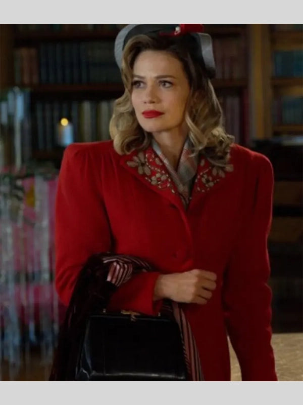 A Biltmore Christmas Bethany Joy Lenz Coat