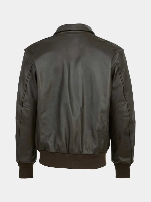 AGSU Bomber Leather Jacket