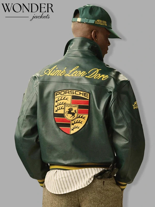 ALD x Porsche 993 Turbo Leather Club Jacket