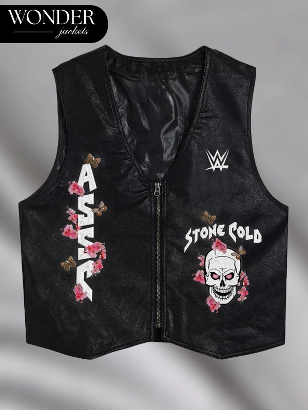 ASSC x WWE Stone Cold Embroidered Vest