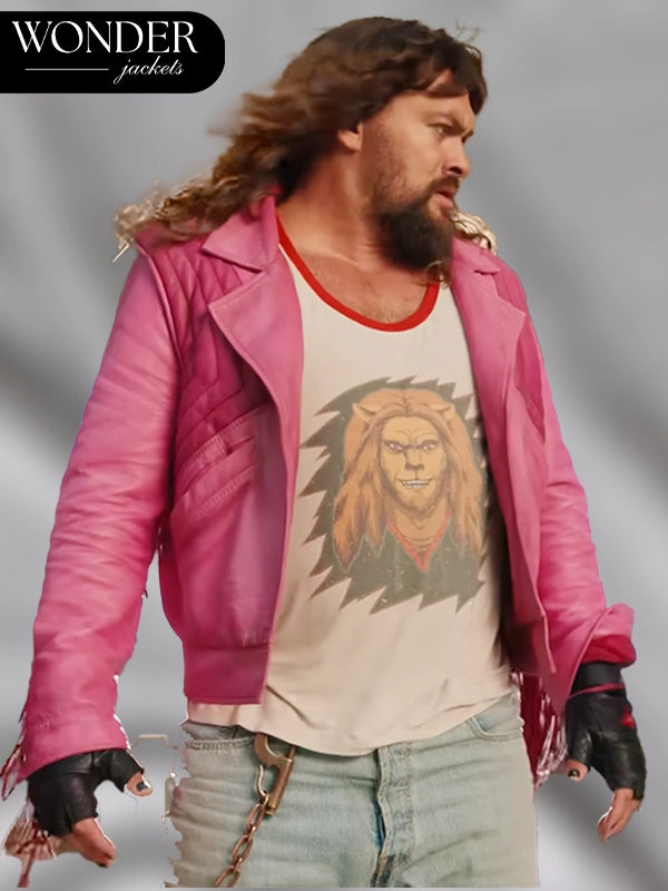 A Minecraft Jason Momoa Leather Jacket