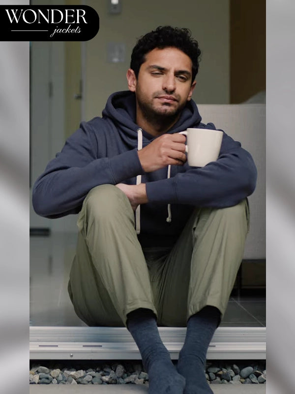 A Nice Indian Boy Naveen Gavaskar Dark Gray Pullover Hoodie