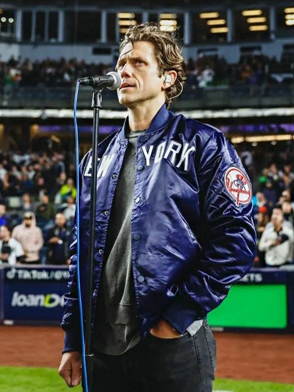 Aaron Tveit Yankees Jacket