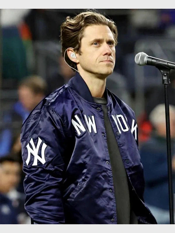 Aaron Tveit Yankees Varsity Jacket