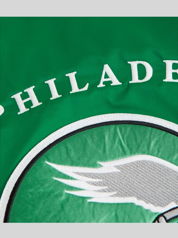 Abercrombie Eagles Green Jacket