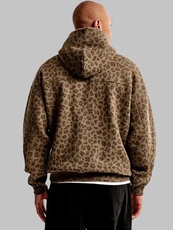 Abercrombie Leopard Pullover Hoodie