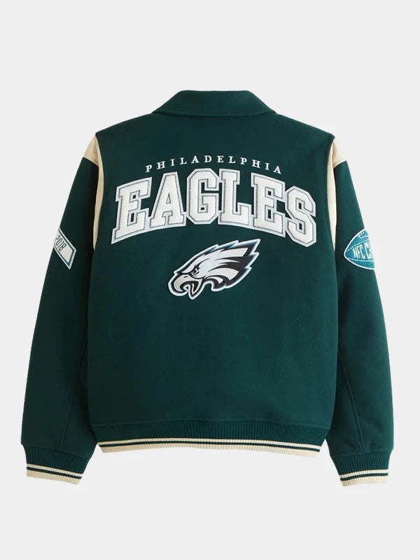 Abercrombie Philadelphia Eagles Bomber Jacket