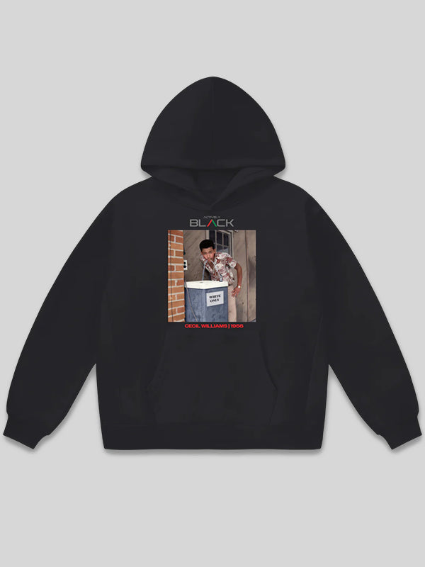Actively Black x Cecil Williams Black Hoodie