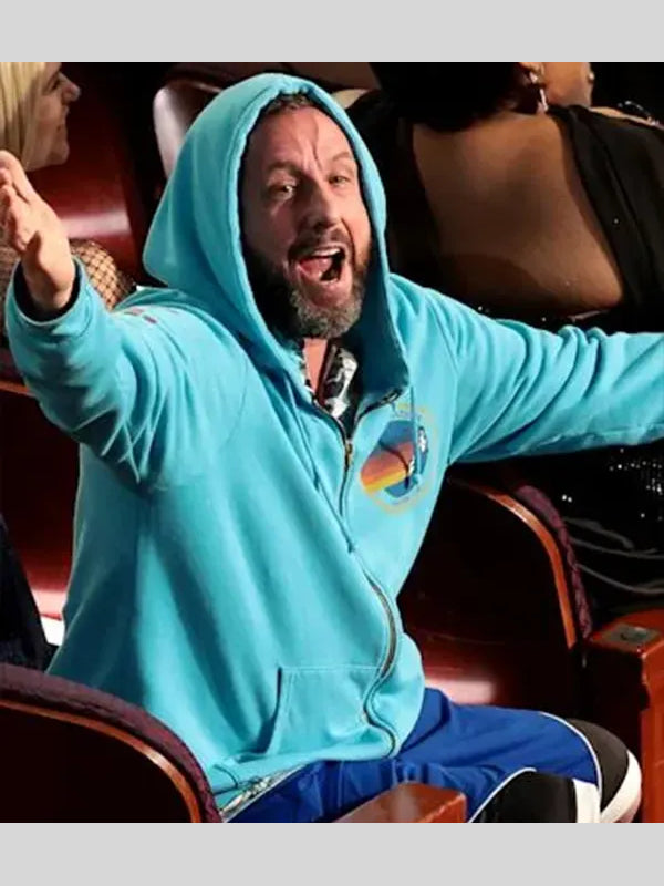 Adam Sandlers Oscar 2025 Hoodie Blue