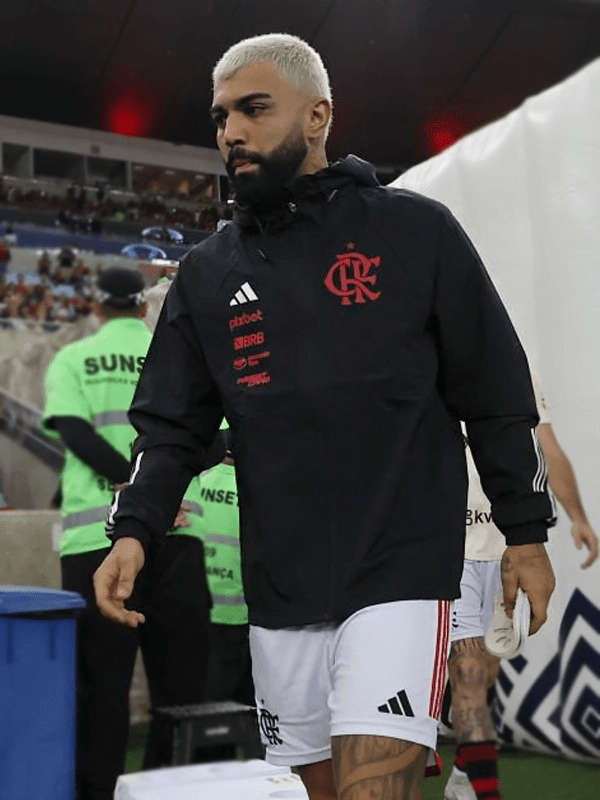 Adidas Clube de Regatas do Flamengo Black Jacket