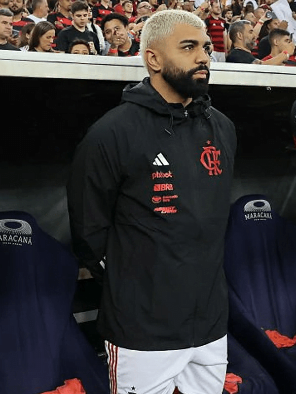 Adidas Flamengo Black Jacket