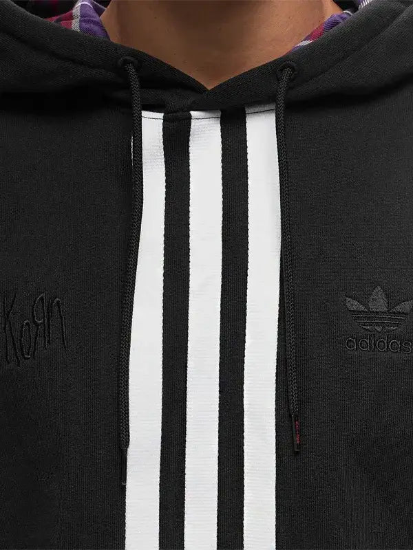 Adidas KoRn Logo Black Hoodie