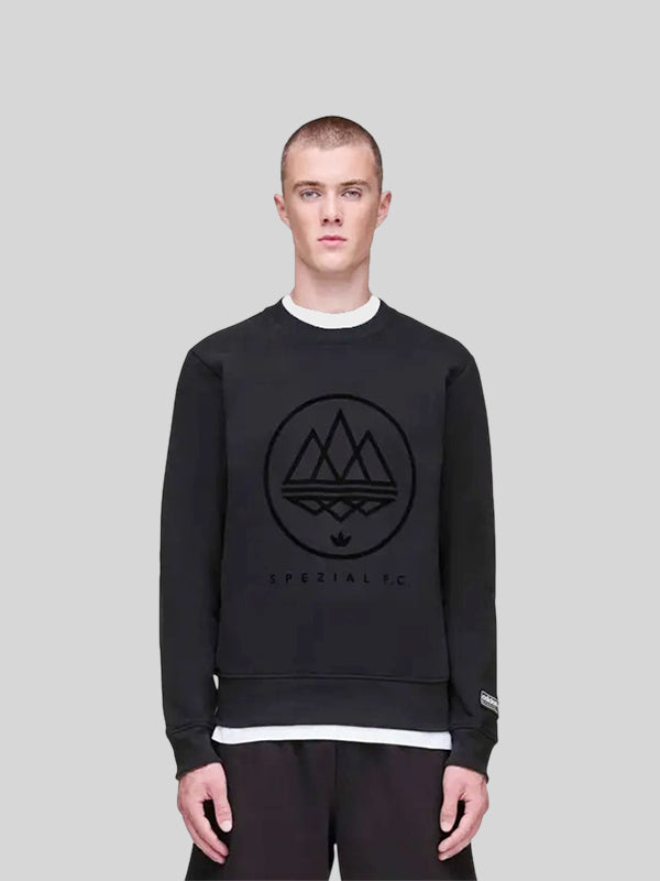Adidas Spezial FC Crewneck Black Sweatshirt