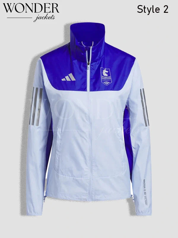 Adidas Women's Boston Marathon 2025 Celebration Jacket