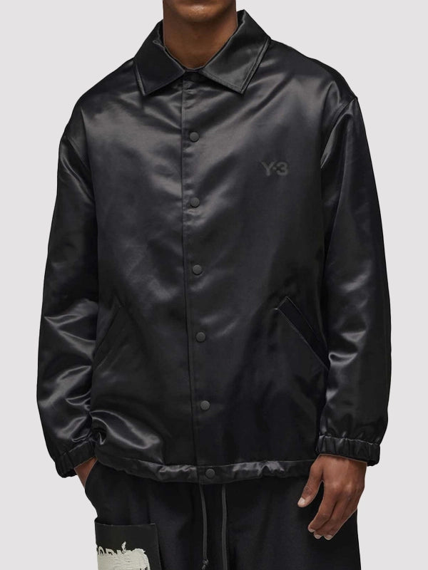 Adidas X Y3 Graphic Black Coach Jacket