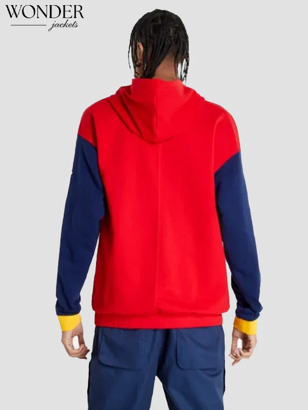 Adidas x Eric Emanuel McDonald’s Red & Blue Hoodie