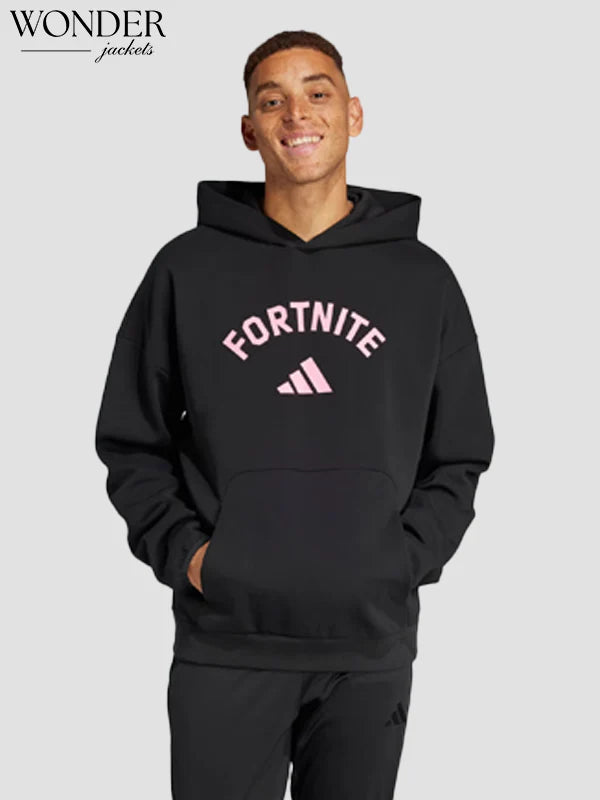 Adidas x Fortnite Black Hoodie