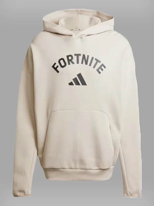 Adidas x Fortnite Future Icons Small Logo Hoodie Beige