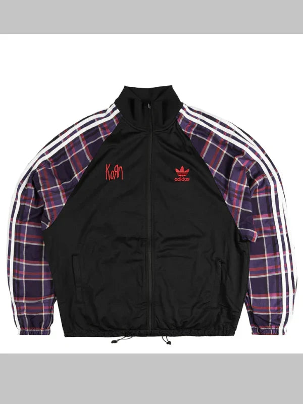 Adidas x KoRn Reversible Track Top Jacket Black