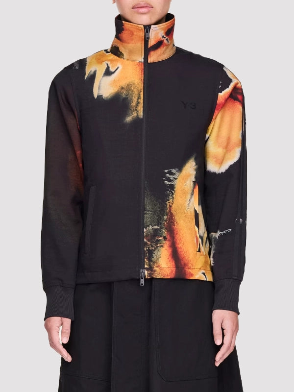 Adidas x Y 3 AOP 3 Stripes Track Jacket Black