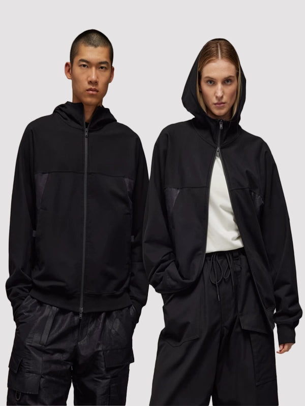 Adidas x Y 3 Stretch Terry Zip Hoodie Black