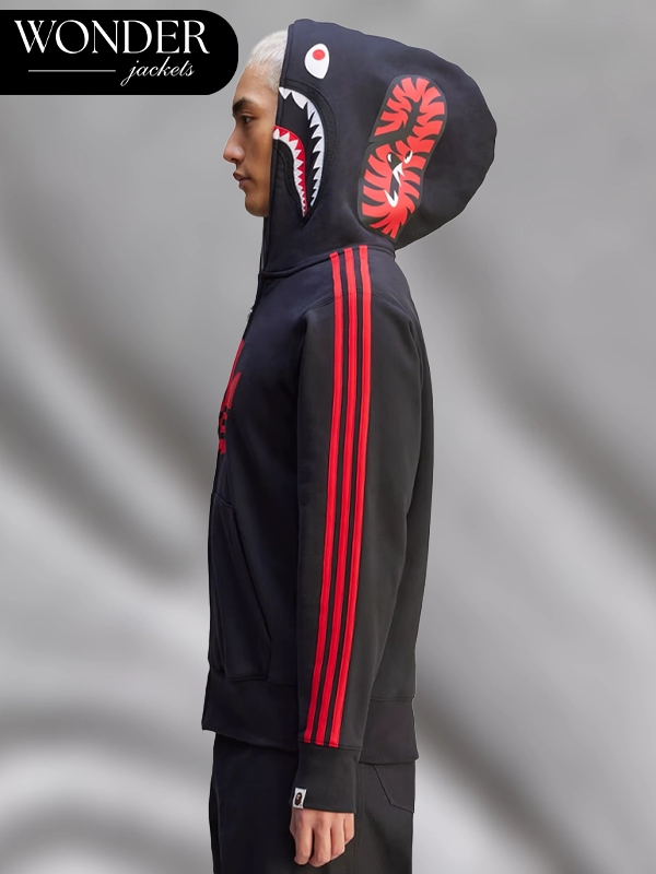 Adidas BAPE Ultimate Shark Hoodie