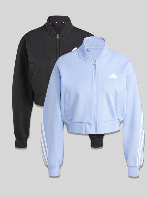 Adidas Icons 3 Stripes Blue Jacket