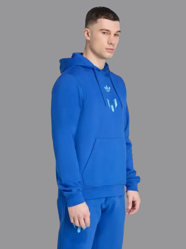 Adidas Lionel Messi Blue Hoodie
