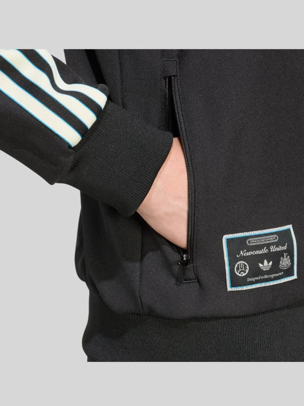 Adidas Newcastle United FC Terrace Icons Track Jacket Black
