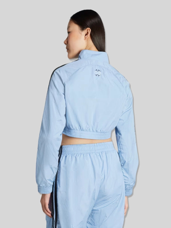 Adidas Teamgeist Adicolor Cropped Track Blue Jacket