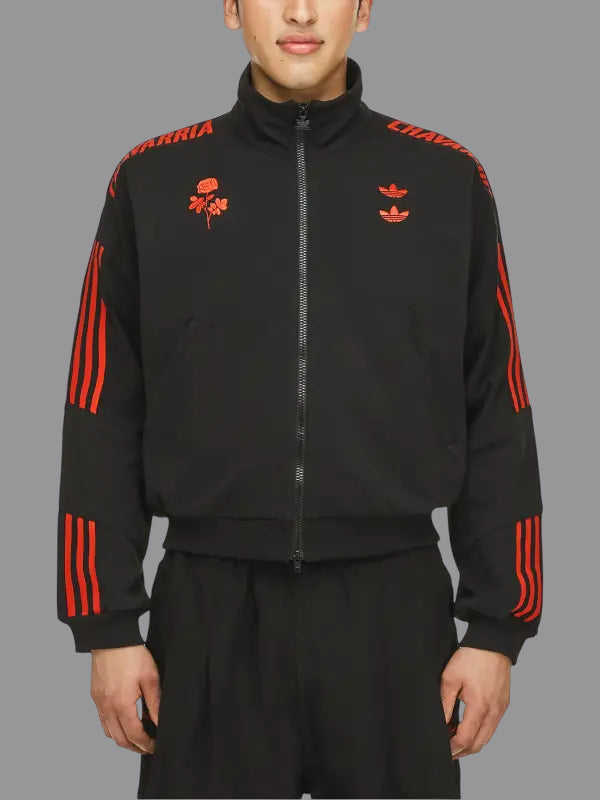 Adidas Willy Chavarria Knit Black Track Jacket