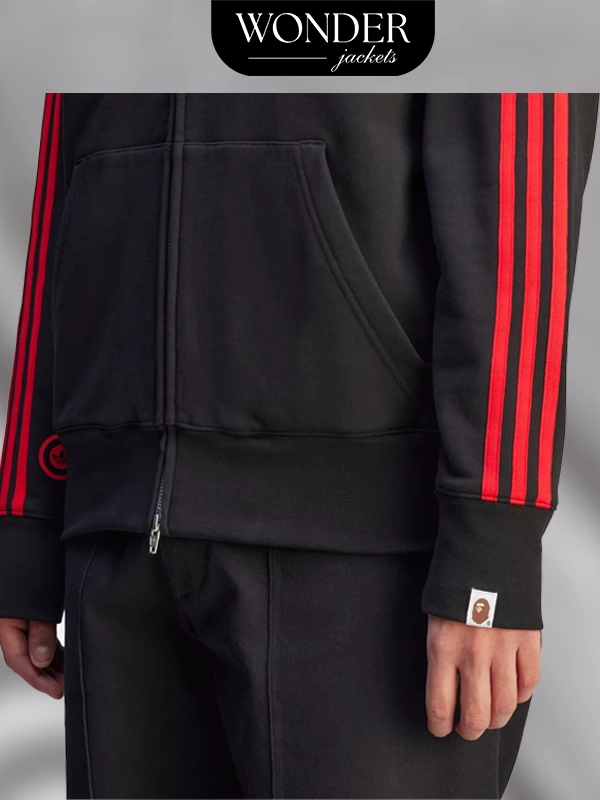 Adidas x Bape Shark Hoodie Black