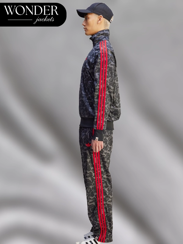 Adidas x Bape Track Jacket Black